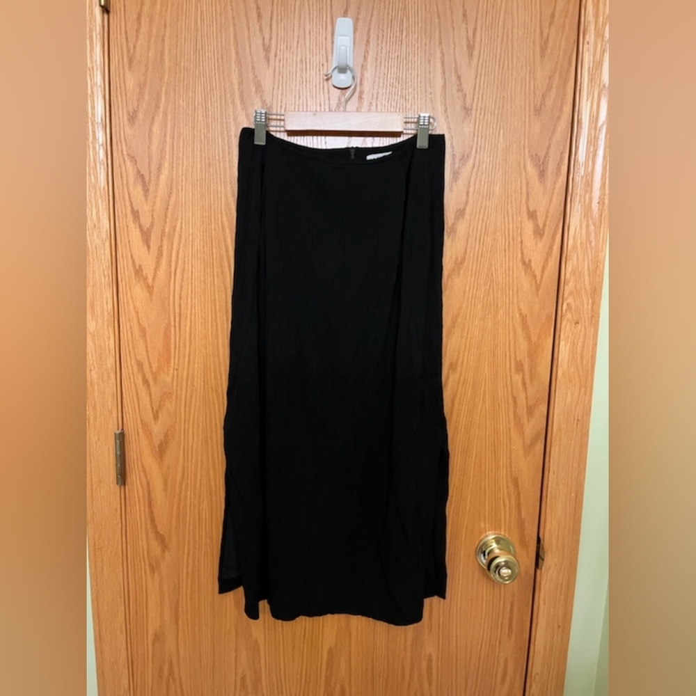 MM Lafleur long black skirt